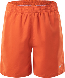 Dziecięce szorty spodenki kąpielowe Aquawave Apeli Junior pomarańczowe rozmiar 140
