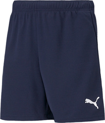 Spodenki dla dzieci Puma teamRISE Short Jr granatowe 704943 06