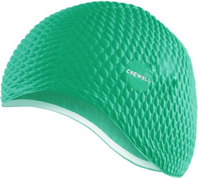 Czepek pływacki bąbelkowy Crowell Java zielony kol.10