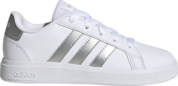 Buty dziecięce adidas Grand Court Lifestyle Tennis Lace-Up białe GW6506