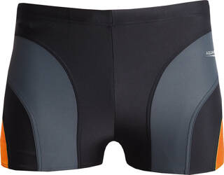 Spodenki kąpielowe męskie Aqua-Speed Sasha czarno szaro pomarańczowe 310 2406