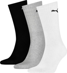 Skarpety Puma Sport 3 pack białe, czarne, szare 880355 10