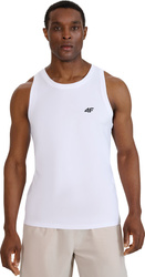 Koszulka męska 4F M126 biała 4FWMM00TSLEM126 10S