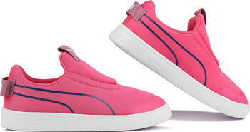 Buty dziecięce Puma Courtflex v2 Slip On PS różowe 374858 12