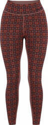 Damskie legginsy spodnie termoaktywne Kari traa Rose Light pant Hw brązowe rozmiar L