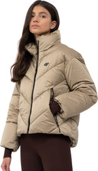 Kurtka damska 4F beżowa H4Z22 KUDP019 44S