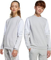 Bluza dla dzieci adidas Squadra 25 Sweat Crew szara JD4824