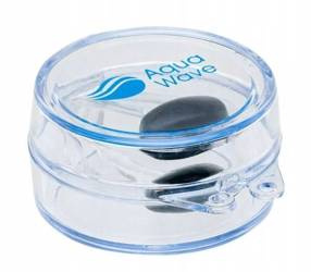 Zatyczka do nosa klamerka do pływania NOSECLIP czarny