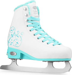 Łyżwy figurowe regulowane SMJ sport Snowbella