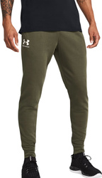 Spodnie męskie Under Armour Rival Terry Jogger khaki 1380843 390