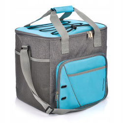 Torba termiczna lodówka Meteor Frosty 30L niebiesko-szara 74641
