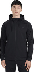 Bluza męska 4F FNK M654 czarna 4FWMM00TFSWM654 20S