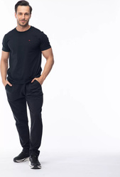 Męskie spodnie dresowe treningowe bawełniane Hi-tec Hifi rozmiar S