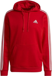 Bluza męska adidas Essentials Fleece czerwona GU2523