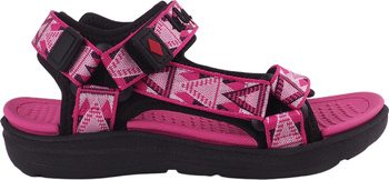Sandały dla dzieci Lee Cooper różowo-czarne LCW-22-34-0962K