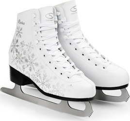 Łyżwy figurowe damskie modne velvet SMJ sport Revina