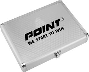 Futerał Point aluminiowy srebrny