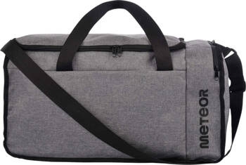 Torba sportowa treningowa podróżna fitness Meteor Odyn 40L szaro-czarna 16897