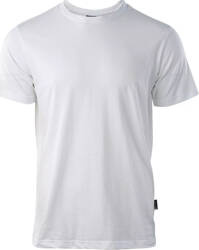 Męska koszulka z krótkim rękawem Hi-tec Puro biały rozmiar XXL