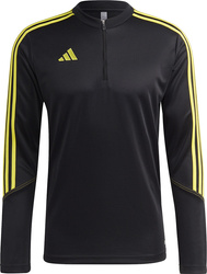 Bluza męska adidas Tiro 23 Club Training Top czarno-żółta IC1579
