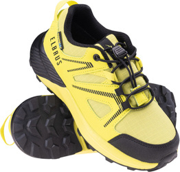 Dziecięce buty trekkingowe turystyczne górskie wodoodporne Elbrus Vapus żółte rozmiar 33