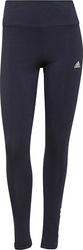 Legginsy damskie adidas Essentials High-Waisted Logo Leggings granatowe H07781