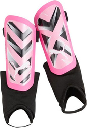 Ochraniacze piłkarskie na golenie piszczele nagolenniki Puma Ultra Light Ankle różowo-białe 30874 08