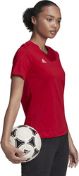 Koszulka damska adidas Entrada 22 Tee czerwona HC0441