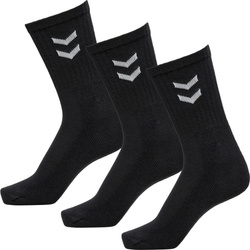 Skarpety Hummel Crew Socks Basic 3-pack czarne 022030-2001