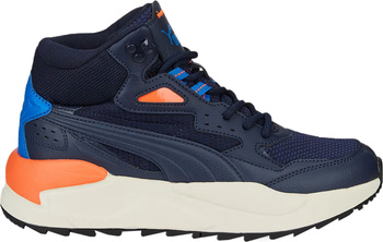 Buty dziecięce Puma X-Ray Speed Mid WTR granatowe 387385 02