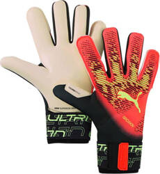 Rękawice bramkarskie Puma Ultra Grip 1 Hybrid pomarańczowo-czarne 41827 02