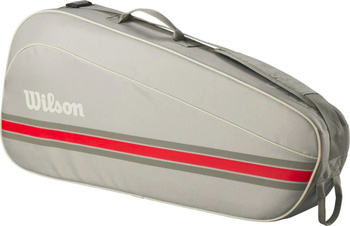 Torba tenisowa Wilson Team 3PK szaro-czerwona WR8039803001