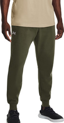 Spodnie męskie Under Armour Rival Fleece Joggers oliwkowe 1379774 390