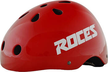 Kask rowerowy na rolki deskorolkę hulajnogę Roces Aggressive czerwony 300756 001