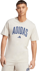 Koszulka męska adidas Collegiate Lineage beżowa JM6415