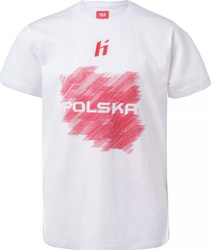 Dziecięca koszulka z krótkim rękawem t-shirt Huari Poland Fan Junior rozmiar 152
