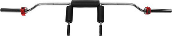 Gryf olimpijski łamany z zaciskami GOL320 220 CM lock jaw black