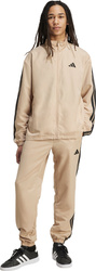 Dres męski adidas Sportswear Basic 3-Stripes Woven beżowy JX3149