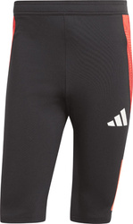 Spodenki treningowe krótkie męskie adidas Tiro 24 Competition 1/2 czarno-czerwone IR5491