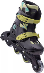 Dziecięce łyżworolki rolki regulowane fitness Martes Dirion JRB kółka 64mm rozmiar 35-38