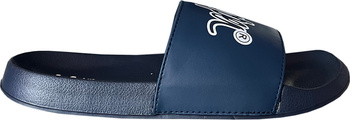 Klapki męskie Lee Cooper granatowo-białe LCW-24-42-2481MC
