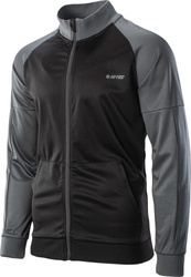 Męska bluza Hi-tec Delian czarno-szara rozmiar XXL