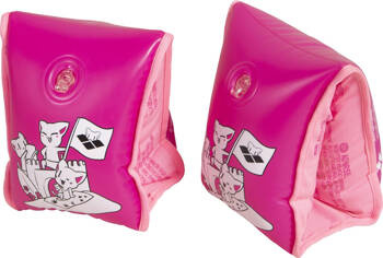 Rękawki do pływania Arena Friends Soft Armband fuchsia rozmiar 3-6