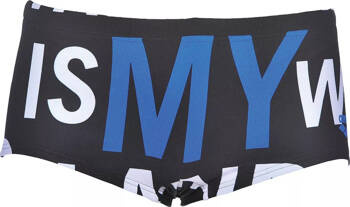 Męskie bokserki kąpielowe Arena M Manifesto Low Waist Short czarny rozmiar 3-75