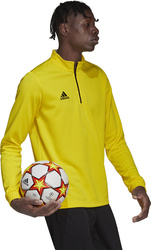 Bluza męska adidas Entrada 22 Training Top żółta HI2128