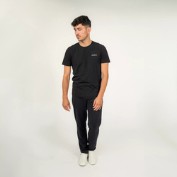 Męskie spodnie dresowe treningowe bawełniane Fitanu Falinese rozmiar XL