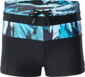 Męskie Bokserki Kąpielowe Tahu  black/sea print rozmiar XL
