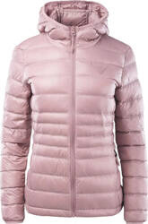 Damska kurtka pikowana puchowa wypełnienie puch kaczy pierze Iguana Marcha W różowa rozmiar S