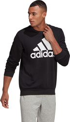 Bluza męska adidas Essentials Sweatshirt czarna GK9076