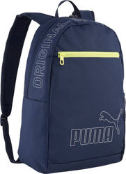 Plecak sportowy szkolny miejski Puma Phase II granatowy 91166 02